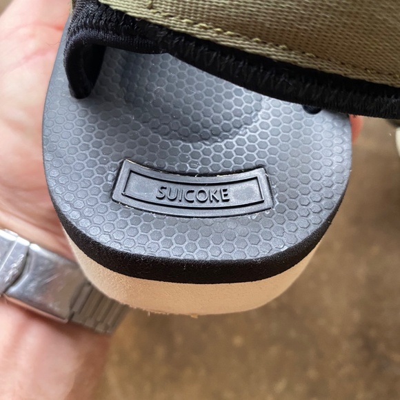 Suicoke Men's Olive Sandals - Picture 3 of 8